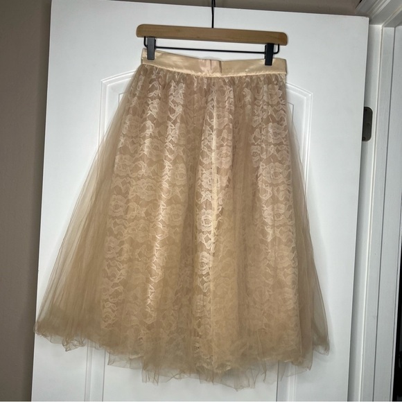 ALEXANDRA GRECCO Aurelie Tulle Skirt size 2 - Picture 4 of 10
